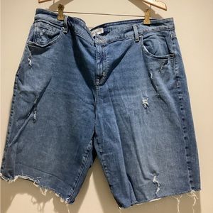 Lane Bryant PlusSize Boyfriend Shorts-Sz:20